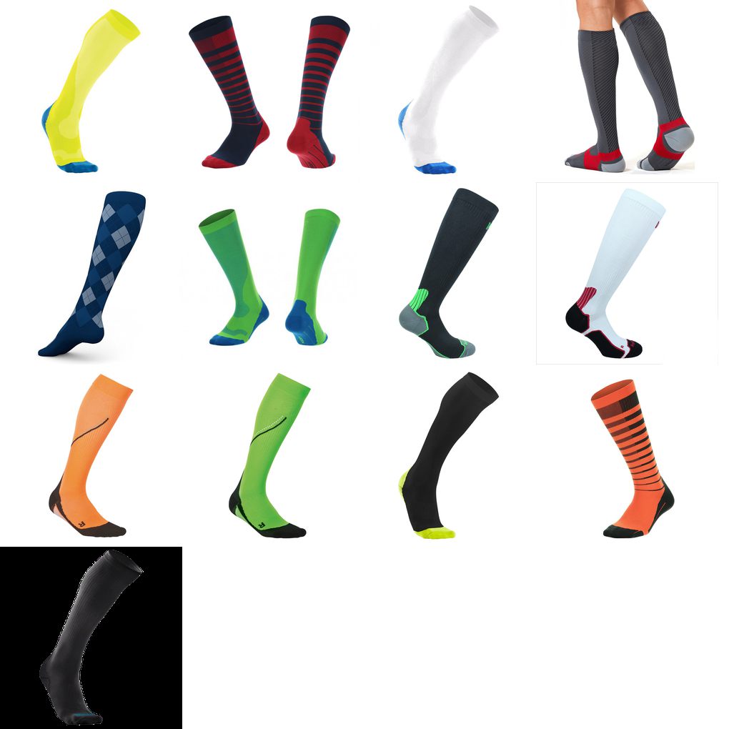 mens compression running socks